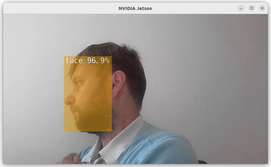 Edge AI face detection example 2
